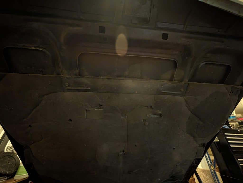 Hood Insulation and Paint