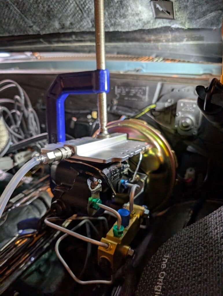 Dual Bowl Master Cylinder Upgrade