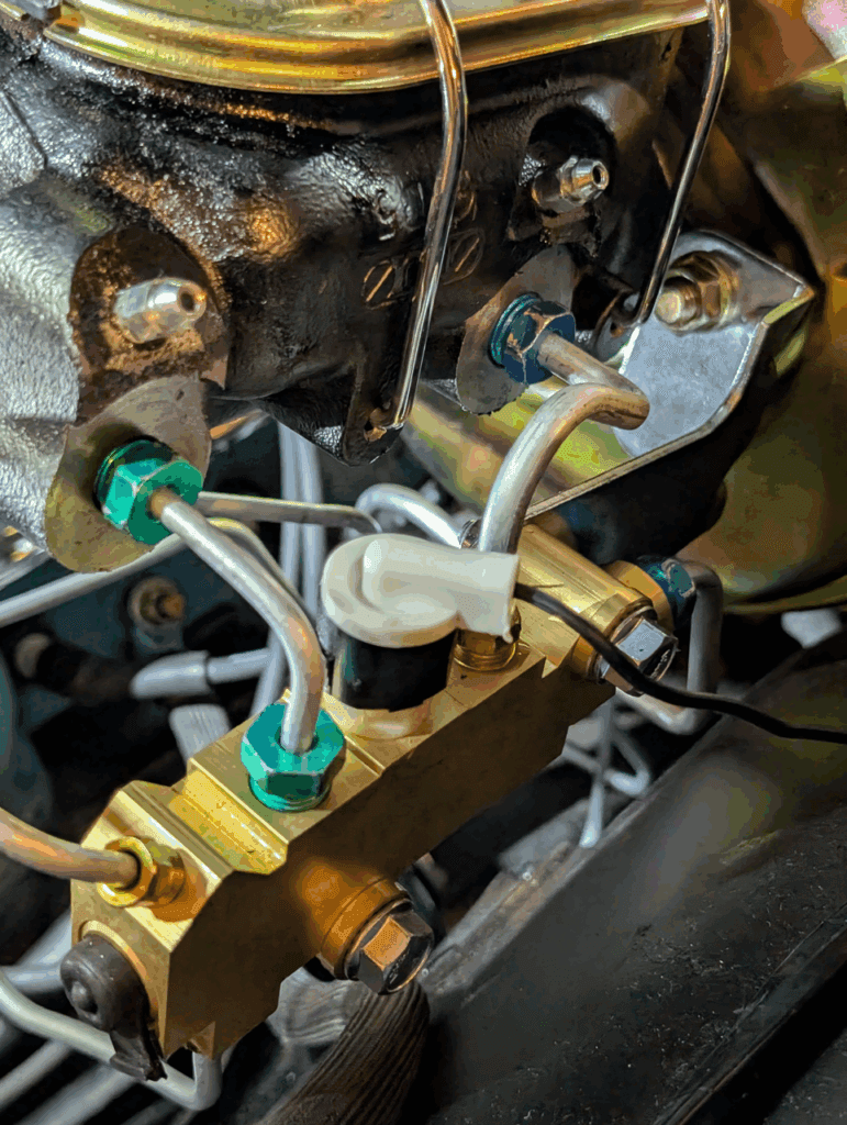 Repurposing the Temperature Warning Light for Brake Safety